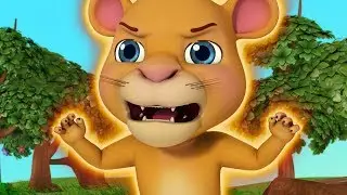A Baby Lion Learns to Roar | Moral Stories for Children | Infobells