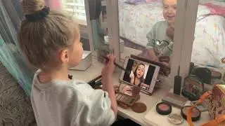 Funny 5yr old makeup tutorial/ quarantine 2020