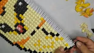 Tutorial Origami 3D Owl Painting part 1