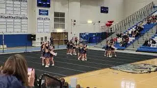 Oswego East Varsity Cheer - Lake Zurich Invitate Jan 11 2025