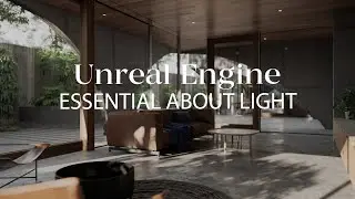 How lighting works in Unreal Engine 5 | Global illumination in Unreal Engine | Exterior in Unreal