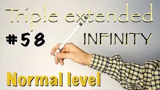 Triple Extended Infinity. Пенспиннинг обучение. Трюки с ручкой. Как крутить ручку. Penspinning
