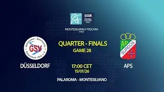 Futsal 2026 | Men | QUARTER-FINALS | GAME 28 | DUSSELDORF vs APS