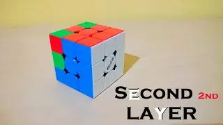 How to solve 2nd layer of 3x3 Rubik's Cube