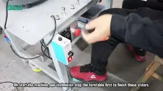 Non-lock slider assembly machine #slidermachine #zipperslider #zippermachine