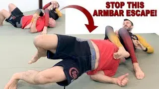 2 Easy Counters that Stop the Hitchiker Armbar Escape