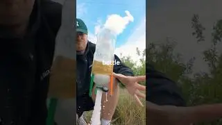 i tested homemade rockets...
