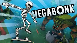 SKELETON ON A SKATEBOARD IS THE COOLEST CHARACTER EVER! - MEGABONK