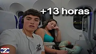 Sobreviví al VUELO más largo de mi VIDA (+13 horas) | Día 2 recorriendo Tailandia 🇹🇭