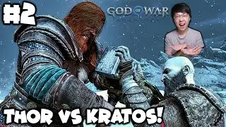 Dewa Petir VS Dewa Perang! EPIC BATTLE! - God of War Ragnarok Subtitle Indonesia - Part 2