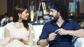 Akhil Akkineni and Pooja Hegde Conversation at Most Eligible Bachelor Pre Release Event | Filmylooks