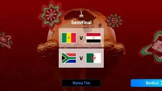 South Africa v Aljazair || CAF PIALA AFRICA semifinal 