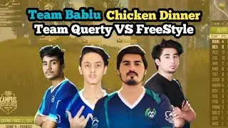 Team Bablu Chicken Dinner 🔥 - Team Qwerty Domination⚡ -PMCC PK 2021 HIGHLIGHTS
