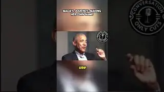 Malia's Journey  Making Her Own Name #thepivot #obama #maliaobama #family