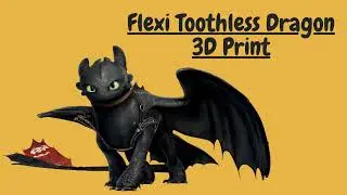 3D Printing Toothless: Fun with My Dragon Project!