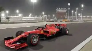 F1 2019 Gulf Air Bahrain Grand Prix. Race (recorded TV cams view)
