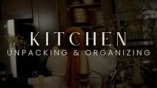 Unpacking and Organizing My NEW Rental Kitchen!