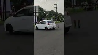 standart ngeyel slalom Daihatsu All New Ayla 1.0 #allnewayla2023 #autokhana #ayla #slalom #testdrive