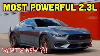 2024 Mustang ECOBOOST gets A more POWERFUL 2.3L ENGINE! * 400 HP ?!!!