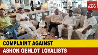 Heat On Gehlot Camp: Complaint Against Ashok Gehlot Loyalists For Violating Social Distancing Norms