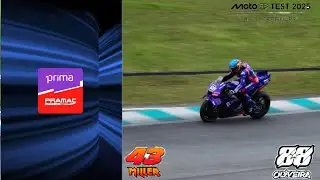 Prima Pramac Yamaha Olivera Miller sepang test