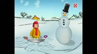 Любопытный Джордж: игра &laquo;Обезьянка в снегу&raquo;