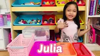 SORTING LOOSE PARTS ACCORDING TO TEXTURE | JULIA&rsquo;s WAY