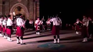 Irish Thunder Pipes and Drums Highland Cathedral, Scotland and Wings.
