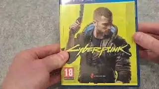 Unboxing for Cyberpunk 2077 for PlayStation 4 and PlayStation 5