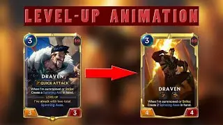 Draven level-up animation | Legends of Runeterra