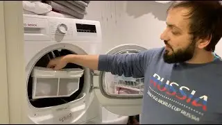 VLOG:  НАША СУШИЛКА BOSCH, \ Bosch WAT20441OE/14 9711 200535 \ BOSCH WTM83261OE/01 9706 200215
