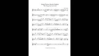 Song From a Secret Garden -  Rolf Løvland (Backing Track & Sheet Music)