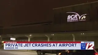 7 people killed after private jet crashes at Maine airport during storm