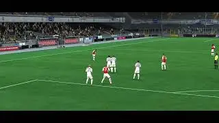 Riyad Mahrez phenomenal free kick for Arsenal against Real Madrid in UEFA Champions league Final! ⚽️
