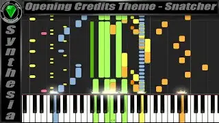 Opening Credits Theme - Snatcher | Synthesia