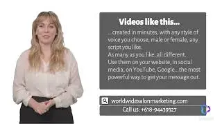 Videos in minutes for your business