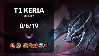 T1 Keria Alistar vs Pantheon UTILITY - KR MASTER Patch 15.8