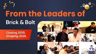 From the Leaders of Brick & Bolt: Reflecting on 2025 and Building a Stronger, Bolder 2026 Together