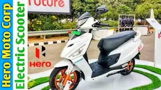 Hero Maestro electric Scooter revealed | Hero MotoCorp's first electric scooter
