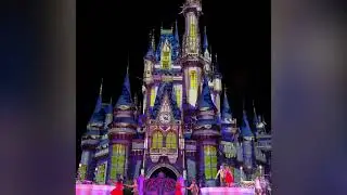 Magic Kingdom at Night ✨ Christmas Wonderland in Disney World