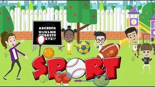Alphabet Athletics! A Sporty ABC Song | Learning Letters of the Alphabet AND Different Sports Names