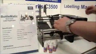 Bottle-Matic label applicator - eLiquid Labels