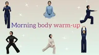 Morning Stretch &ndash; Gentle Full-Body Warm-Up for Muslim Women