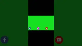 Green Screen Lower Third Effect | Social media Lower third green screen video
