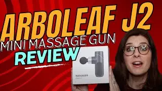 Arboleaf J2 Mini Massager review | Portable Massage Gun Review