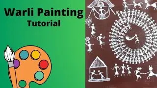 Warli Painting | Indian Folk art Form |How to do Warli painting| History of Warli Art | DIY Ideas