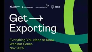 Webinar - Finding Your First International Customers: Lead Generation for New Exporters