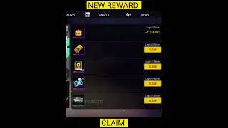 #shorts NEW PATCH COUNTDOWN FREE REWARD CLAIM #freefire #freefiremax #gaming