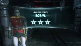 BATMAN: ARKHAM KNIGHT - &lsquo;Robin&rsquo; 3 STAR AR Challenge - Batcave Predator Challenge