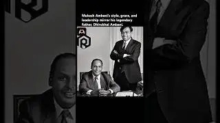 👑 Mukesh Ambani Resembles Dhirubhai Ambani &ndash; Like Father, Like Son! 💼✨